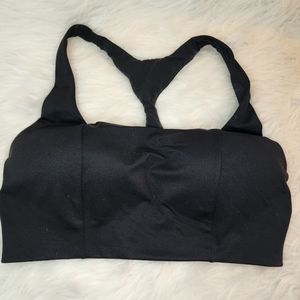 Victoria's Secret black racerback Sports Bra  size- 36DD